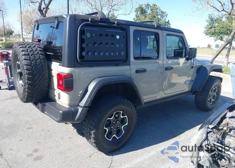2022 Jeep Wrangler 4Xe Unlimited Rubicon 4X4 z USA, uszkodzony, nr VIN 1C4JJXR68NW267490